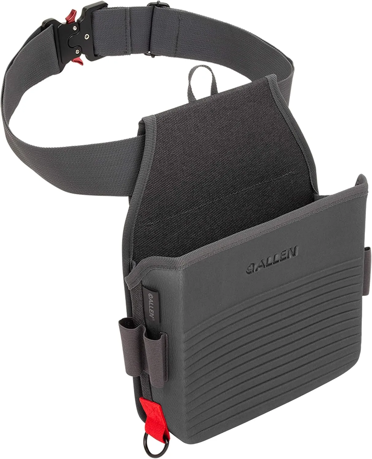 Allen Company Competitor Single Compartment Molded Shell Bag, Gray