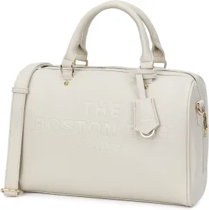 Boston Bags for Women, Top Handle Satchel Purse and Handbags with Shoulder Strap