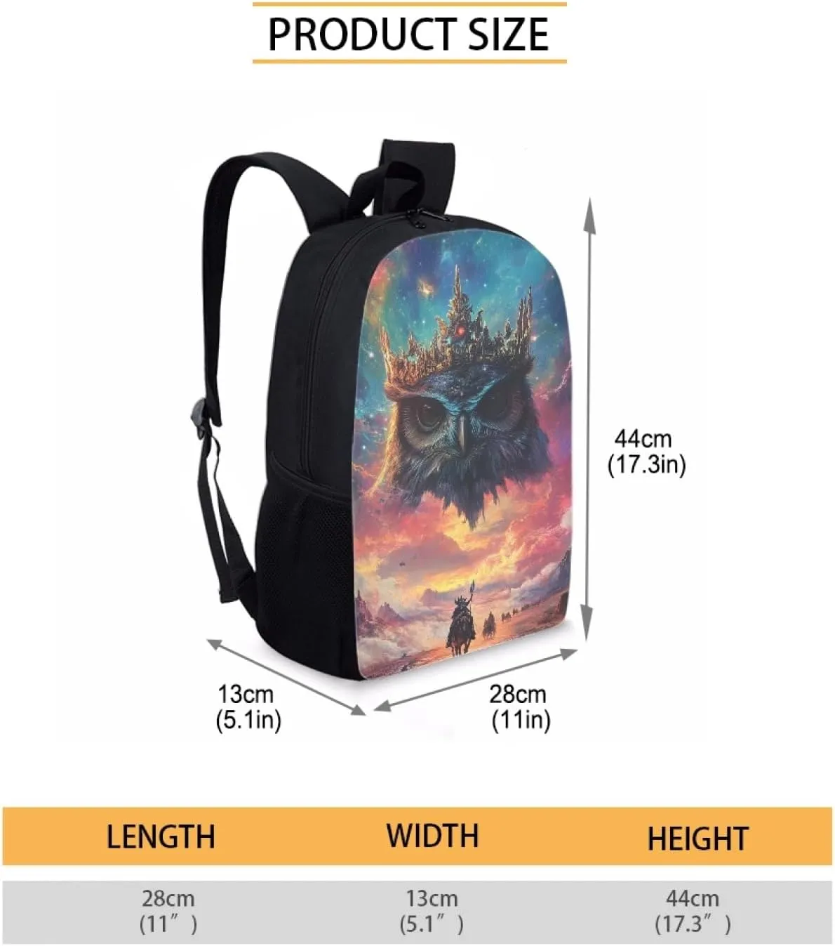 Hawapod Northern Pygmy Owl Bookbag For Preschool Student Backpack Girls Kids Backpacks School Bags Daypack School Backpack