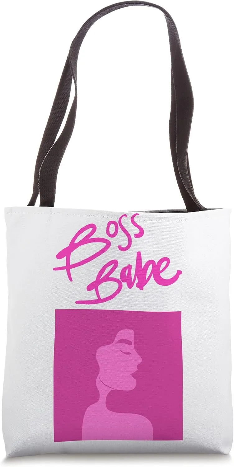 Pink Boss Babe Tote Bag