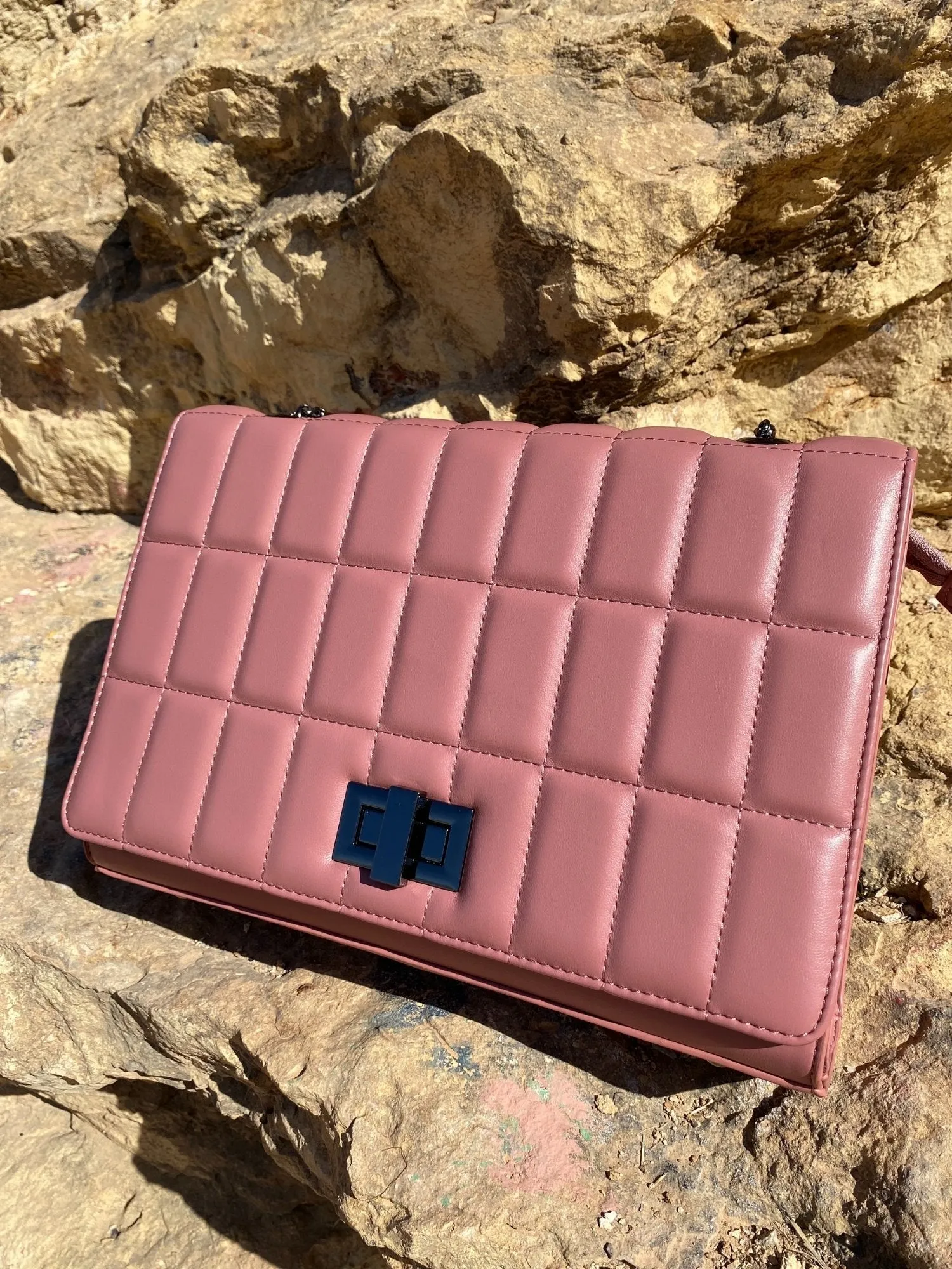 Quilted Chain Strap Shoulder Bag from Spain