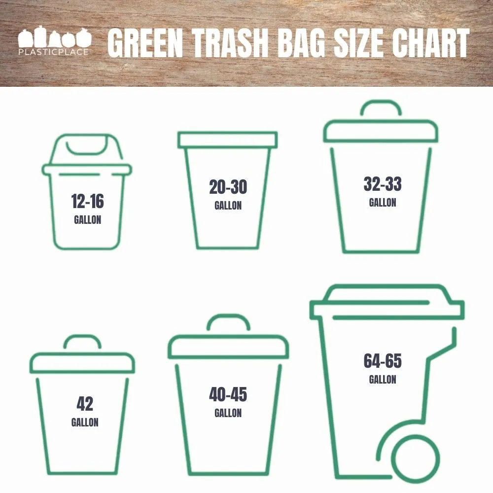 Sample of - 40-45 Gallon Trash Bags - 20% Price Reduction