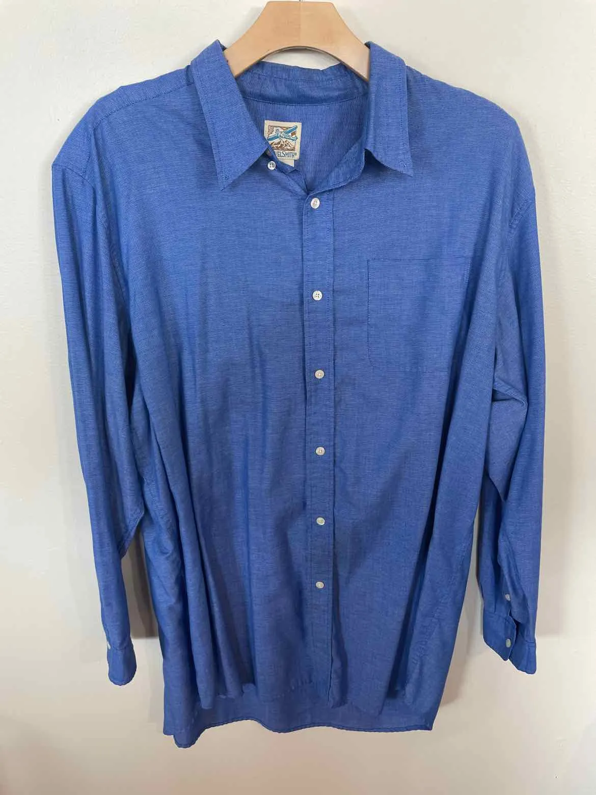 Size XX-Large Travel Smith Men's Long Sleeve Shirt