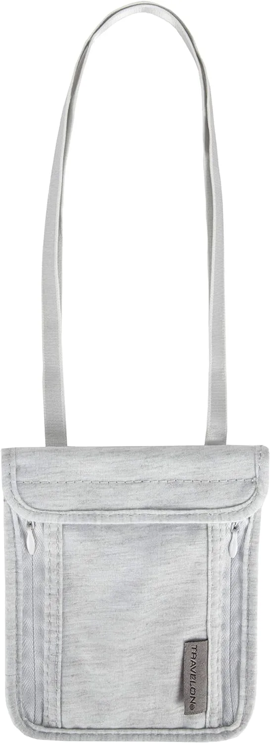 Travelon: Undergarment Neck Pouch - Gray