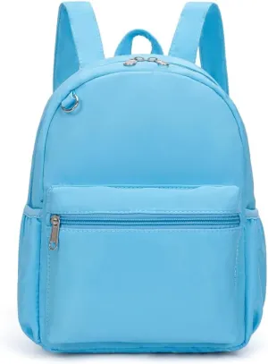 YiXiamo Cute Buckle Small Pack Bag Backpack For Grils Children And Adult (blue)