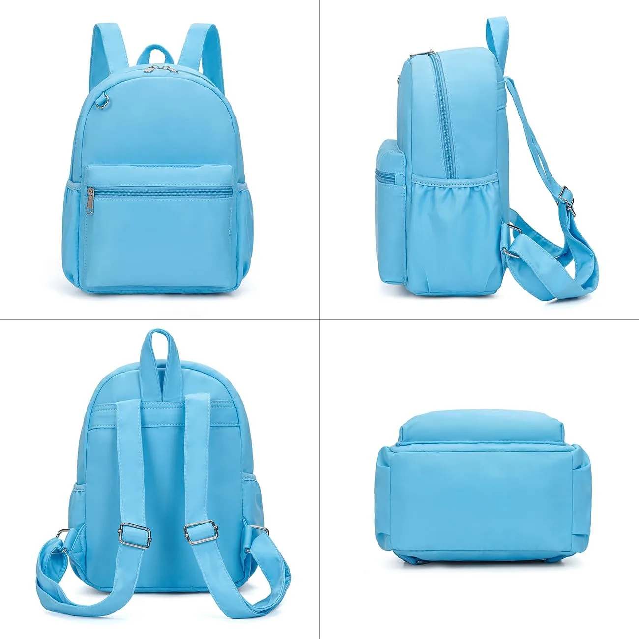YiXiamo Cute Buckle Small Pack Bag Backpack For Grils Children And Adult (blue)