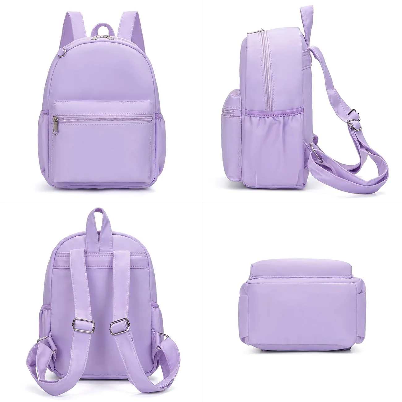 YiXiamo Cute Buckle Small Pack Bag Backpack For Grils Children And Adult (purple)