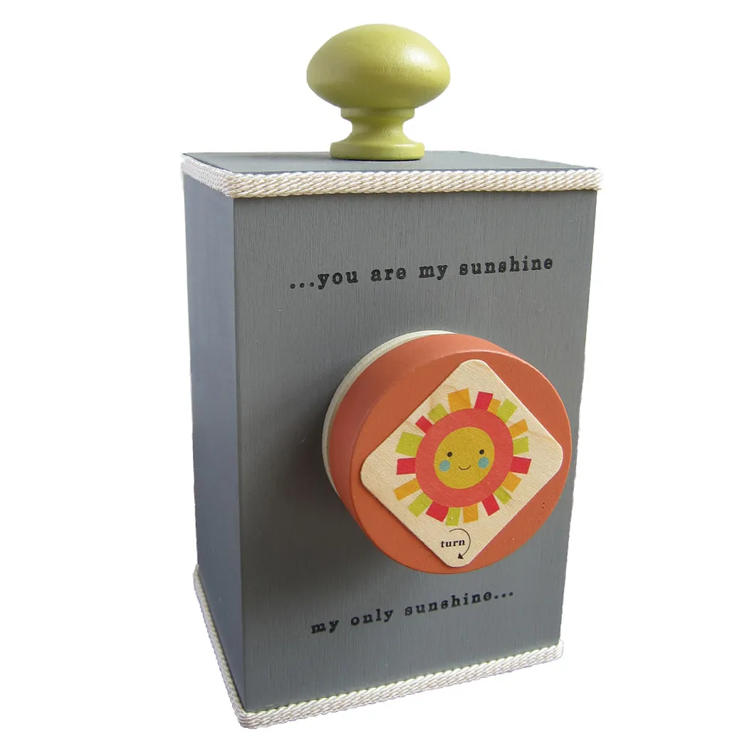 'you are my sunshine' wind-up music box (2 styles)